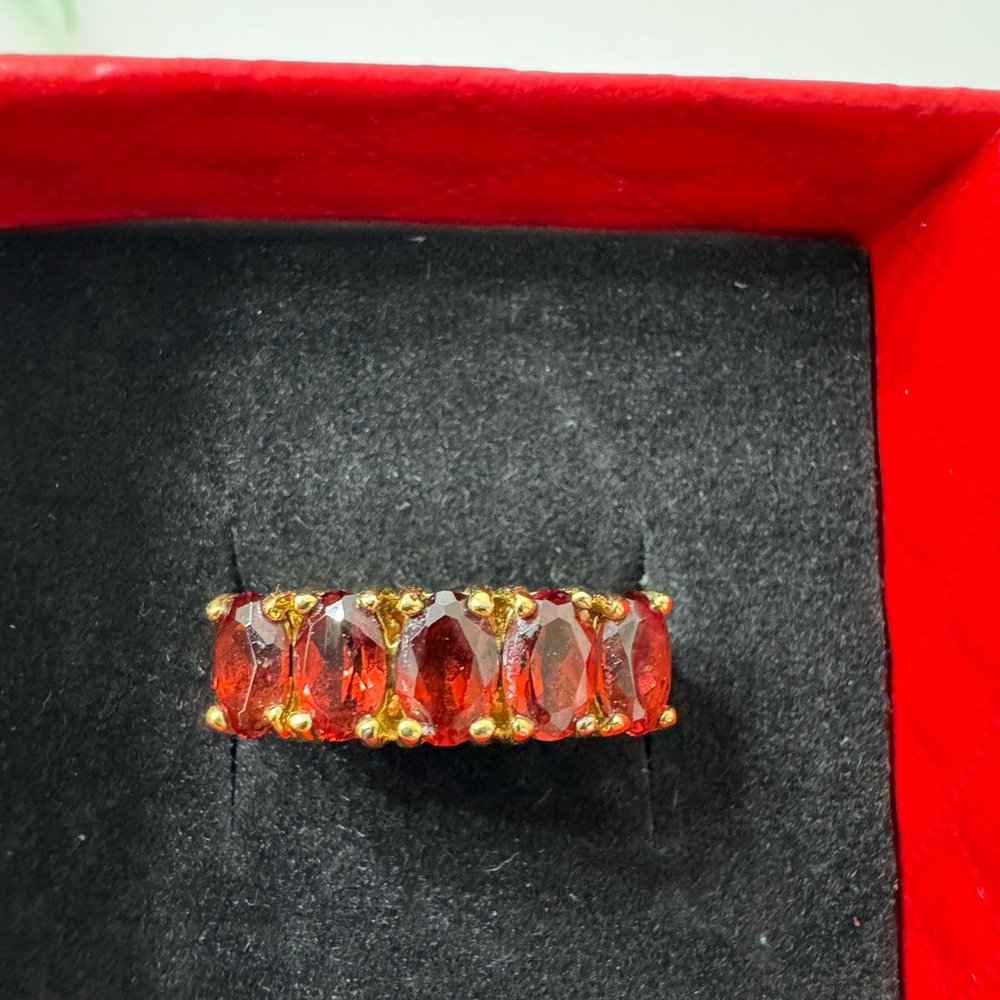 Garnet ring
